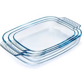 B095sr3lsy Nutriups Large Glass Baking Dish Set Oven Safe Pans For Cooking 2 Quart 2.7 Qt