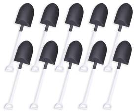 Oaaxbbecco 191170716249 Novelty Mini Shovel Shape Spoons Cute Disposable Plastic Dessert S