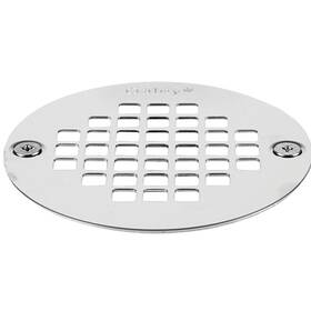 Oatey 42358 Screw-tite Strainer Stainless Steel For 4 In Snap Drains And 2
