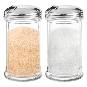 3mp0053 Ocs Parts 5.75inch Retro Glass Sugar Pourers Set Of 2 12 Ounce For S