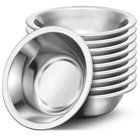 B0f7fc5qdx Offiper 304 18/8 Stainless Steel Mixing Bowls For Kitchen 10 Pack 6.3 Inch 13.67 F
