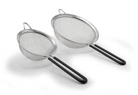 Oneida 073287503328 Stainless Steel Mesh Strainers Set Of 2 Oneida 073287503328 Stainless Steel Mesh Strainers Set Of 2
