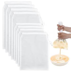 603432 Oruola Nutmilk Mesh Bag 8pcs Nylon Reusable 300 Nut Milk Strainer Juice 603432 Oruola Nutmilk Mesh Bag 8pcs Nylon Reusable 300 Nut Milk Strainer Juice