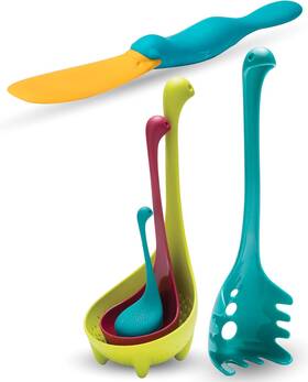 Ototo 445014160105 - Nessie Family Papa Spoon Splatypus Jar Spatula Pack Of 3 Ototo 445014160105 - Nessie Family Papa Spoon Splatypus Jar Spatula Pack Of 3