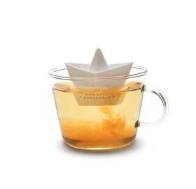 Ot877 Ototo Infuser For Tea Barchetta Paper White 4.5 X 6.5 4 Cm Ot877 Ototo Infuser For Tea Barchetta Paper White 4.5 X 6.5 4 Cm