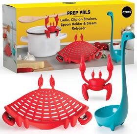 Oto-fgs-o0163-01-aa1us Ototo Prep Pals Bundle Of Red The Crab Nessie Crabby - Cute Kitchen Oto-fgs-o0163-01-aa1us Ototo Prep Pals Bundle Of Red The Crab Nessie Crabby - Cute Kitchen