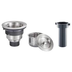 Og161a Ougoo 3-1/2-inch Kitchen Sink Drain Stainless Steel Removable Deep Basket Strainer
