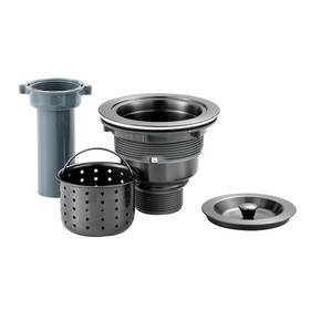 Og161b Ougoo 3-1/2-inch Kitchen Sink Drain Stainless Steel Removable Deep Basket Strainer