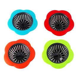 Owfvlazi 783057152723 Silicone Kitchen Sink Filter Strainer Set 4.5ftft Universal Bathroom Dra Inch