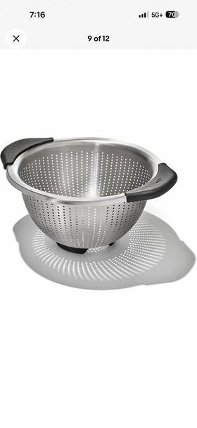Oxo 445005475447 Good Grips Stainless Steel 3 Qt./ 2.8l Colander