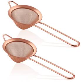 B09bvd938p P&p Chef Conical Fine Mesh Strainer Set Of 2 3.3 Inch Stainless Steel Tea Straine