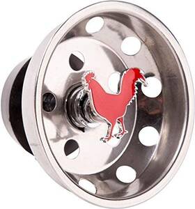 Palais Essentials 643307657043 Kitchen Sink Strainer For Standard Drains - Drain Stopper With Fun Finish Ro