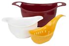 Pb47263 Home Basics Plastic Piece Nested Colander Set Of 192418753934 Pb47263 Home Basics Plastic Piece Nested Colander Set Of 192418753934