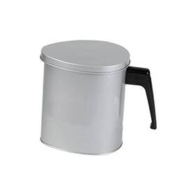 Hw-7011 Pearl Metal Oil Pot 0.4 Gal 1.3 L Oval Can Strainer Hw-7011 Pearl Metal Oil Pot 0.4 Gal 1.3 L Oval Can Strainer