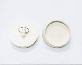 Pf0436 Permaflow 814460027176 Pf Waterworks 2 Inch Rubber Sink Stopper White