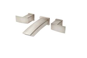 Lg49df3k Pfister Kenzo 2-handle 8 Inch Wallmount Bathroom Faucet Brushed Nickel