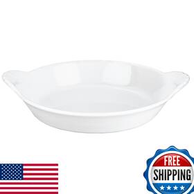 B0036z9ukw Pillivuyt 5-1/2 Inch Porcelain Round Eared Dish Bakeware Oven/microwave Safe