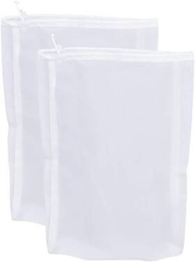 Pinfox 744110199000 75 Micron Nylon Straining Bag Fine Mesh Food Strainer Multi Purpose Gr