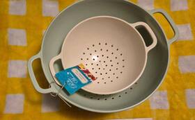Pioneer23 Pioneer Woman 2 Piece Colander Set The Garden Party Small Size Large