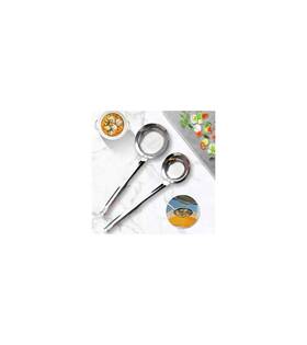 Pipishago 085353948209 Stainless Steel Fine Mesh Strainer Set Of 2 Sizes Sieve For Kitchen