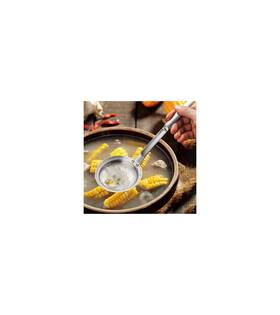 Pipishago 748521468403 1 Pc Stainless Steel Mesh Strainer Long Handle Large Colander Sieve Kitchen