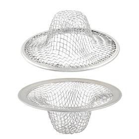 Wq20240528-0300 Piutouyar 2 Pack Stainless Steel Kitchen Sink Strainer Inch Diameter Mesh Basket Lar