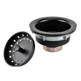 K5435vb Plumb Pak 046224015949 Kitchen Sink Strainer With Fixed Post Basket 1 Pack Venetian Bronze
