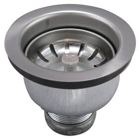 Plumb Pak 046224700166 Keeney 1434ss Deep Cup Sink Strainer With Power Ball Basket Stainless Steel