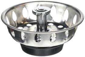 Pp820-25 Plumb Pak 730007601039 Plumpak Sink Basket Strainer With Adjustable Post Stainless Steel