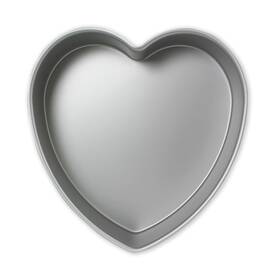 B0075l0wge Pme Professional Aluminum Heart Cake Pan 10x3-inch - Even Baking
