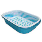 Powerchefs Fruit Vegetable Strainer Stackable Soaking Bowl And Colander Set Basket Drainer 720171837471 Powerchefs Fruit Vegetable Strainer Stackable Soaking Bowl And Colander Set Basket Drainer 720171837471