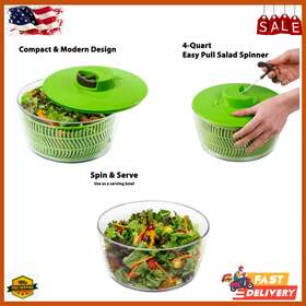 Ps-1209wm Prepsolutions Prep Solutions Easy Pull Salad Spinner - New Free Shipping Ps-1209wm Prepsolutions Prep Solutions Easy Pull Salad Spinner - New Free Shipping