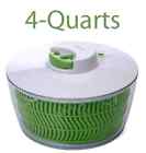 Prepworks From Progressive International 4 Quarts Salad Spinner Green Self Retracting Pull Cord Integrated 711717430973 Prepworks From Progressive International 4 Quarts Salad Spinner Green Self Retracting Pull Cord Integrated 711717430973