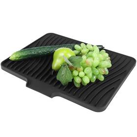 Qkf4u0943fl10qmzmxgse Pretyzoom Silicone Drainage Slope Drain Mat - Non-slip Kitchen Sink Drying Ma