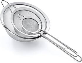 Ss304ss Proto Future Strainer Set Fine Mesh Premium 304 Stainless Steel 18/8 3.3 Silver Ss304ss Proto Future Strainer Set Fine Mesh Premium 304 Stainless Steel 18/8 3.3 Silver