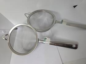 Publix 840323608398 Stainless Steel 6 Inch Mesh Strainer Metal Holder 2 Pack D