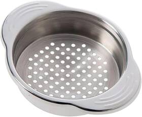 Puryupearl 725670891825 1pc Silver Stainless Steel Food Can Strainer Sieve Tuna Press Lid Oil Drainer Re
