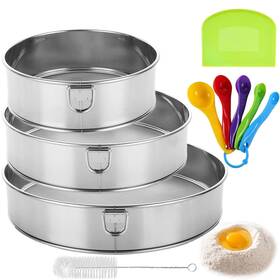 Pysug 721805172302 Flour Sifter Tamis Sievestainless Steel For Baking Cake Bread