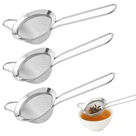 Fbiidb3a Qfwdfctrenz 677433 1 3 Pieces Stainless Steel Fine Mesh 21.5 8.5cm 8.5x3.4 Inches Silver
