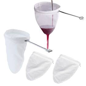 Qhttder 768177208383 Nut Milk Bags For Straining Reusable Food Grade Filter Fine Mesh With