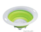Cc-9g Qt Progressive White 1.5 Green Collapsible Colander Cc-9g Qt Progressive White 1.5 Green Collapsible Colander