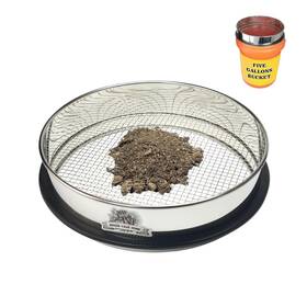 Yys-003 Qutiing Upgraded Thickened Soil Sifter 1/4ftft Stainsteel Steel Rock Dirt For 5