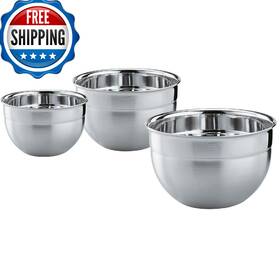 B0002f7o9s R Sle Rosle 15700 Stainless Steel 3 Piece Set For Mixing Prep Serving Bowls 1.7qt B0002f7o9s R Sle Rosle 15700 Stainless Steel 3 Piece Set For Mixing Prep Serving Bowls 1.7qt
