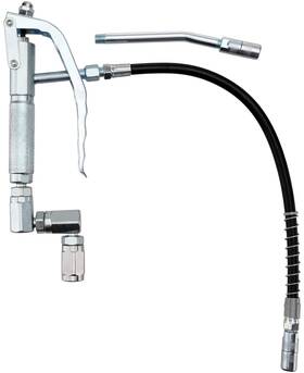 10912128 Racewill Grease Control Handle Valve For Pump 18 Inch Flexible Spout With 4 Jaws C