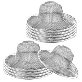 Rainmae 365541289577 10pcs Mesh Sink Strainer 4.5 Inch Diameter Stainless Steel Slop Basket Filter Tr