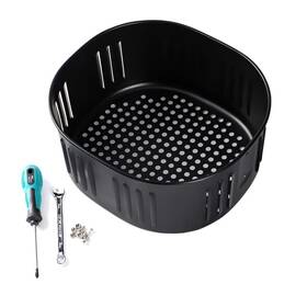 Ramlly 791313121130 Air Fryer Replacement Basket For Power Xl 5.3qt Accessories Gow