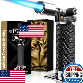 B0c1ytshdw Ravs Butane Torch Lighter Gift Set Refillable Kitchen Culinary Crafting