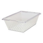 Rcp3322cle 3322cle Rubbermaid Commercial Food Box Colanders Clear 086876206463 Rcp3322cle 3322cle Rubbermaid Commercial Food Box Colanders Clear 086876206463