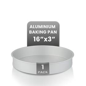 B0d6rl8ll3 Restaurantware Restaurantware-met Lux 16 X 3 Inch Straight-sided Baking Tin 1 Round Cake Pan