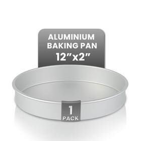 B0d8l6gjsy Restaurantware Restaurantware-met Lux 12 X 2 Inch Straight-sided Baking Tin 1 Round Cake Pan